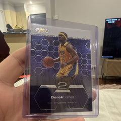 Topps 2003 Finest Hard Guard Insert Derek Fisher Los Angeles Lakers #130