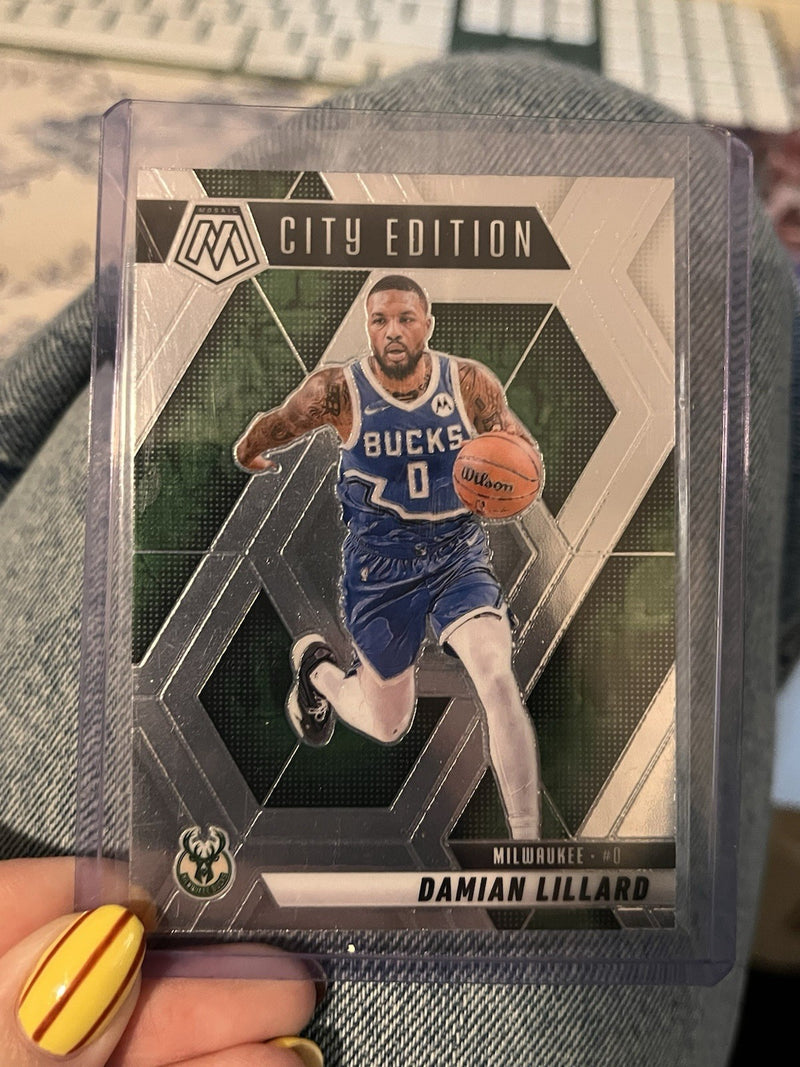 Panini Mosaic 2024-25 City Edition Insert Damian Lillard Bucks #2850