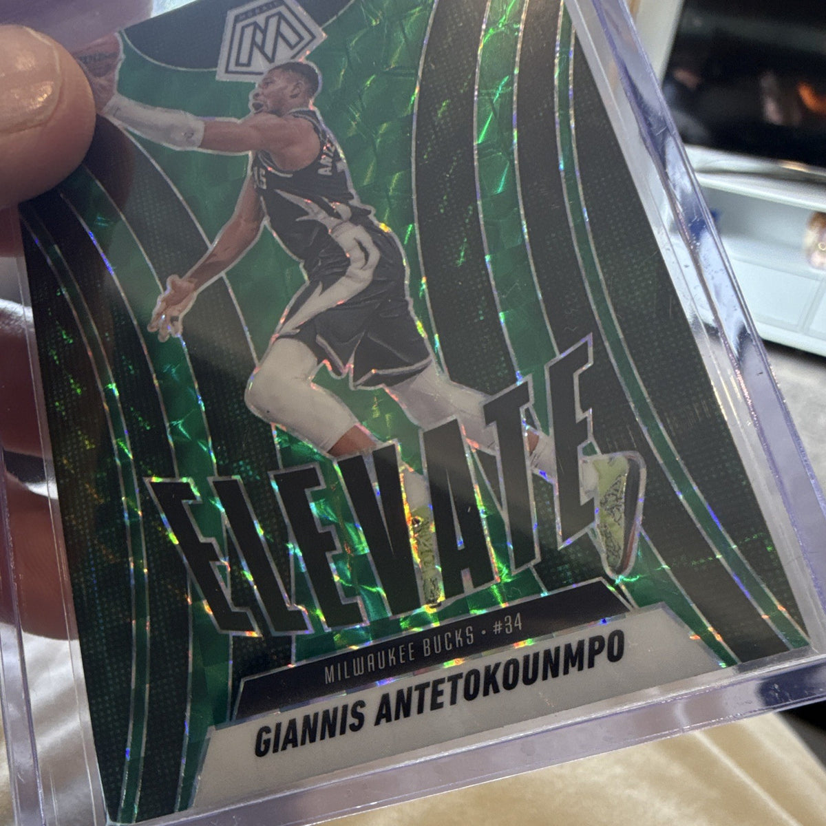 Panini Mosaic Giannis Antetokounmpo Elevate Insert #9 Milwaukee Bucks 2024 253