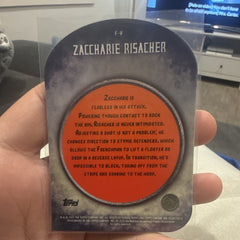 Zaccharie Risacher Finishers F-9 RC Topps Finest NBA Basketball 20251