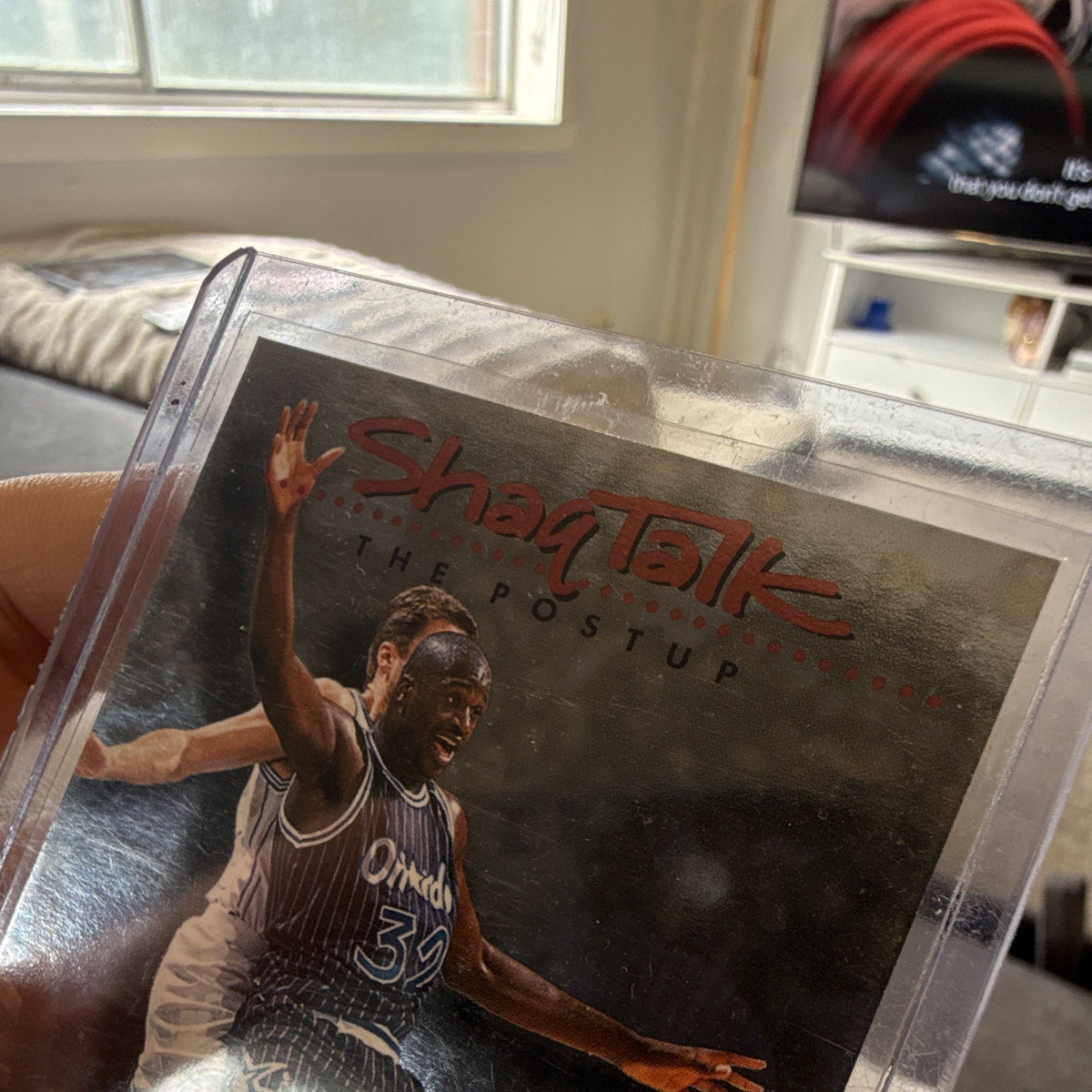 SkyBox 1993 Premium ShaqTalk The Postup Insert #3 Shaquille O'Neal Magic2