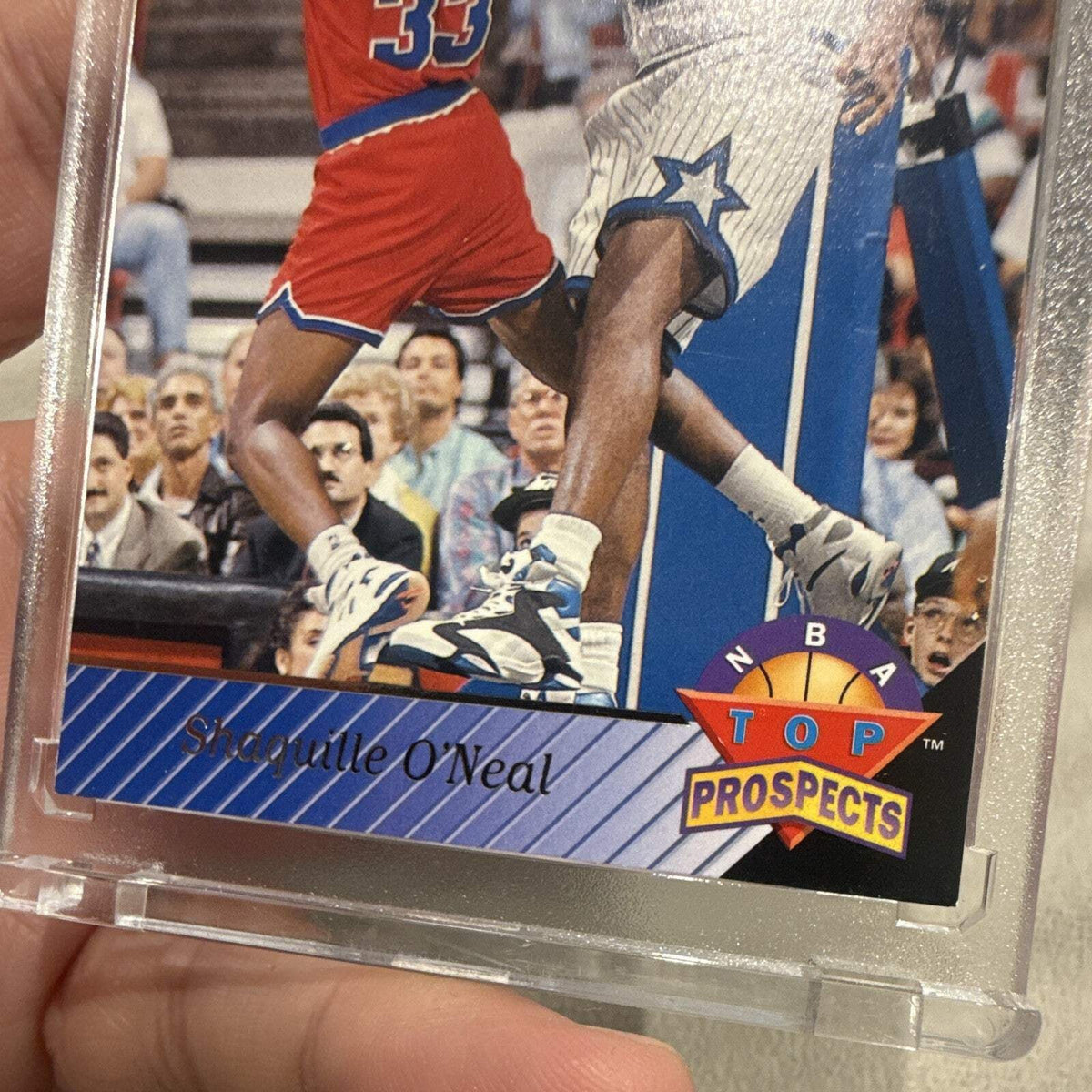 Upper Deck 1992 93 NBA Top Prospects Shaquille O'Neal Orlando Magic #474 Insert3