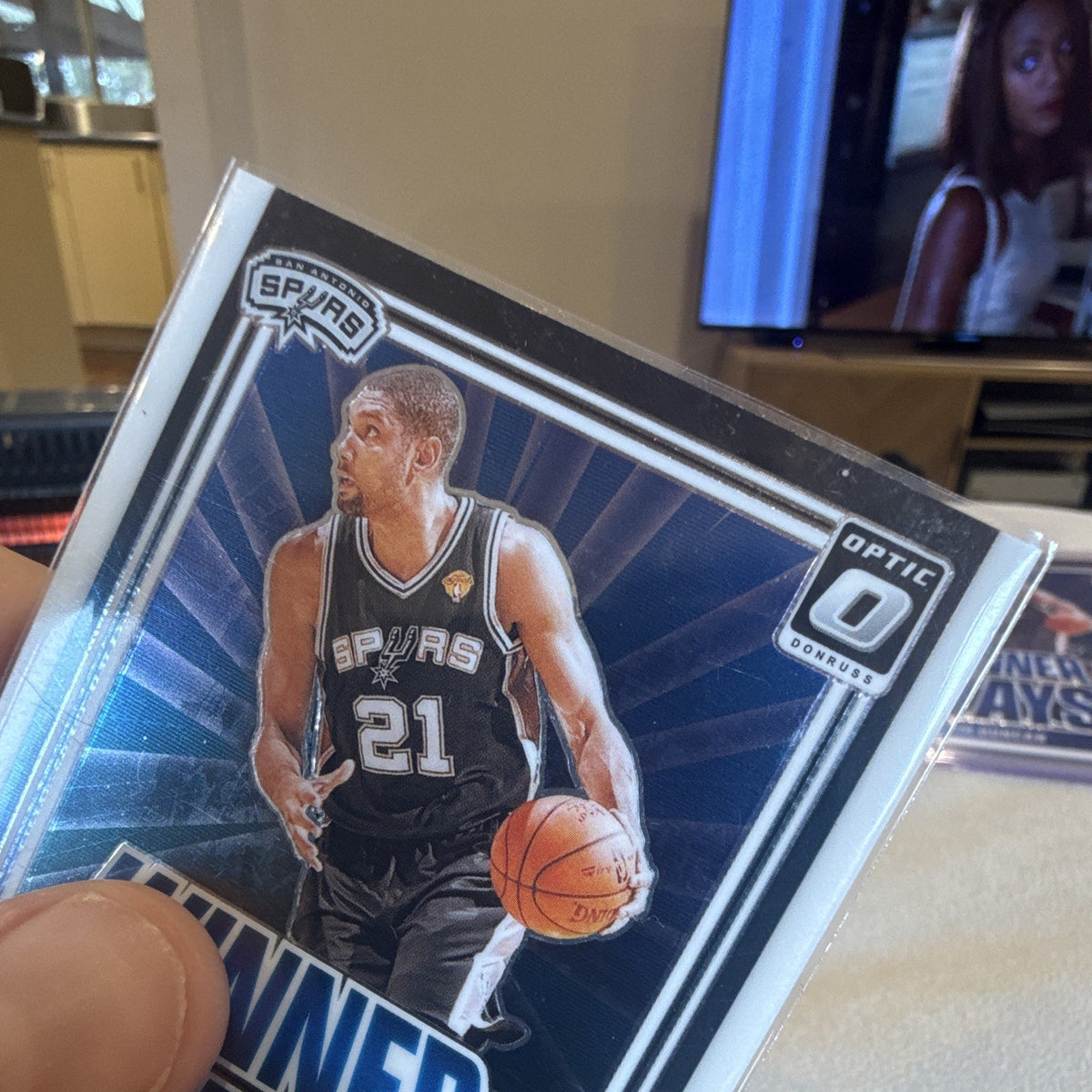 Panini Donruss Optic 2024 25 Winner Stays Tim Duncan Spurs 12 Insert2