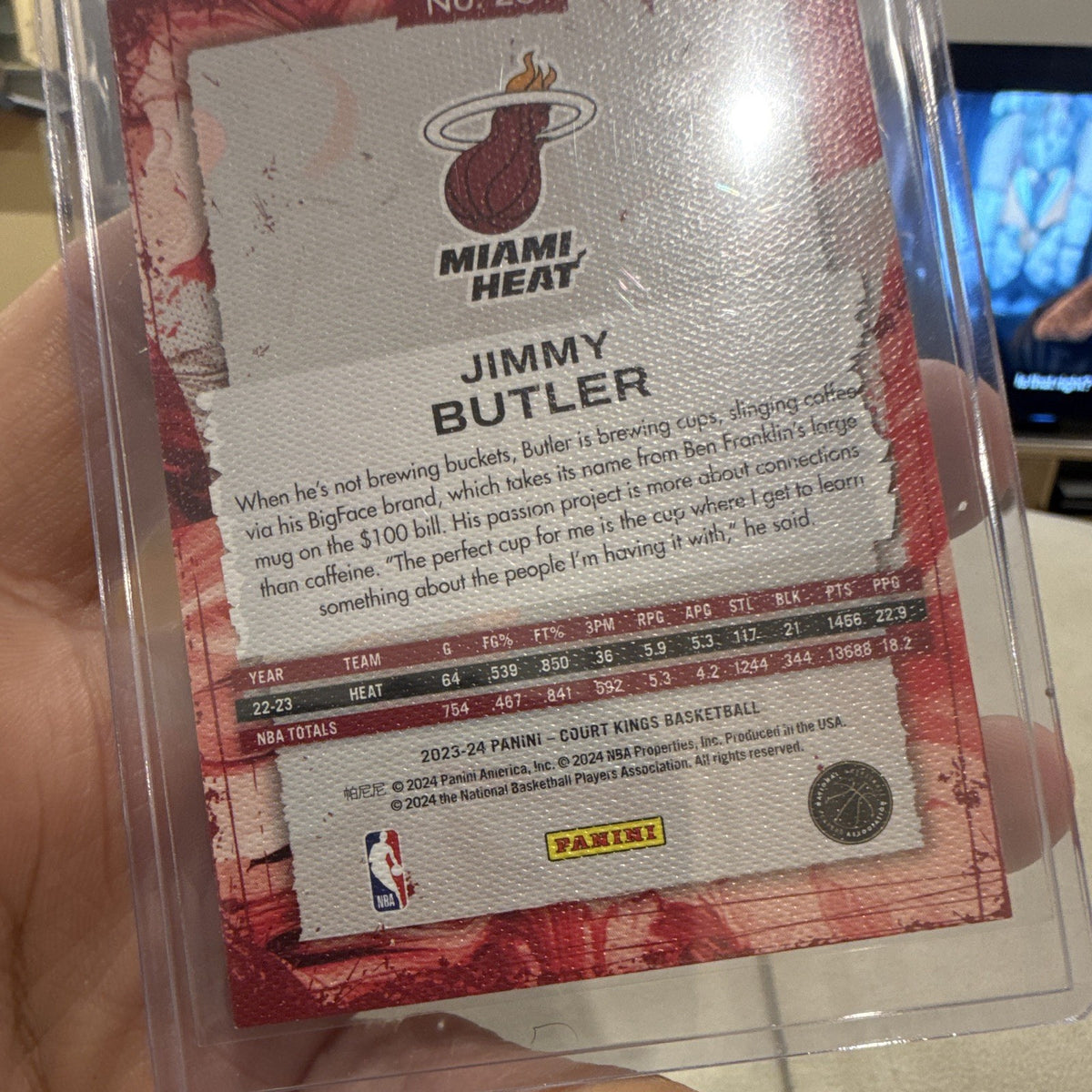 Panini 2023 24 Court Kings Jimmy Butler Miami Heat No. 23 Base Set2