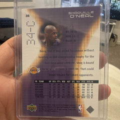 Upper Deck Shaquille O'Neal Hardcourt Base Set #36 Lakers 2003 041