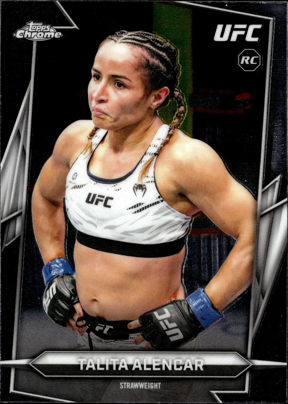 Talita Alencar Base Topps Chrome UFC 124 NM0