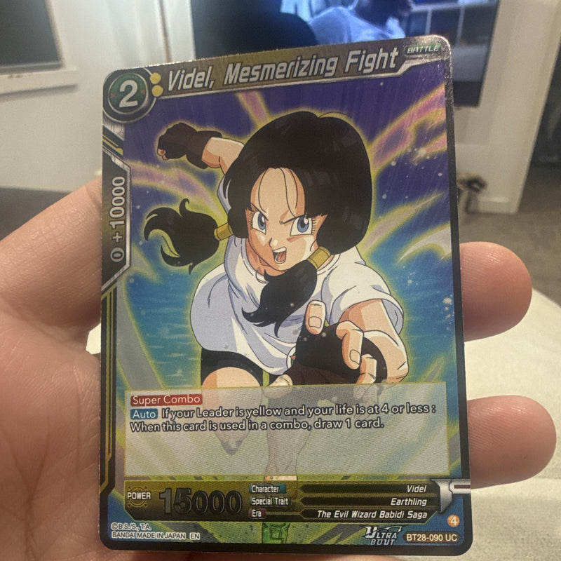 Bandai Videl, Mesmerizing Fight Foil Uncommon Ultra Boost BT28-090 EN0