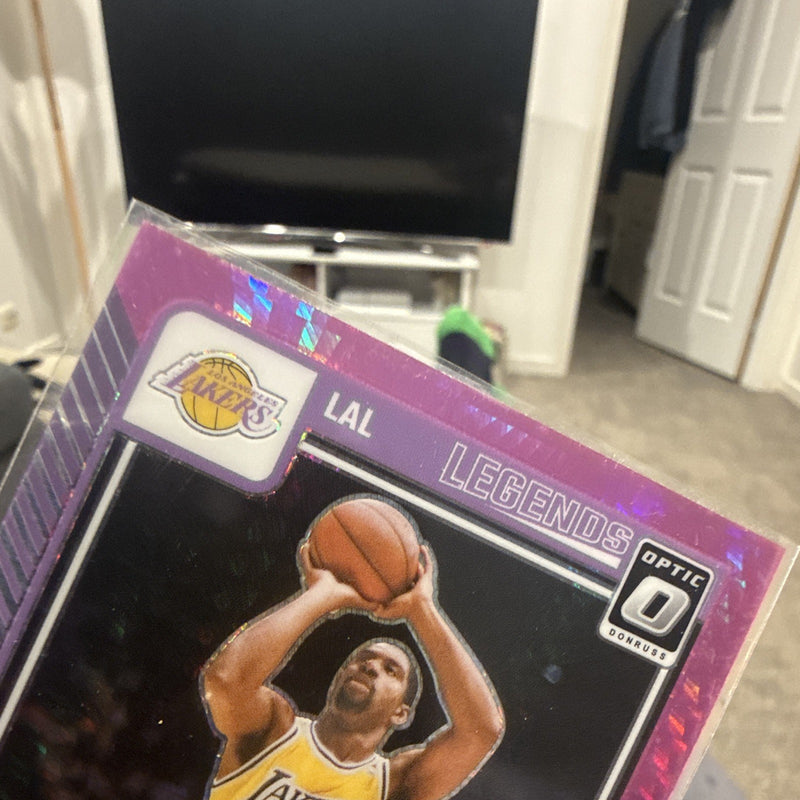 Panini Donruss Optic 2024 25 Legends Magic Johnson Lakers Purple #2392