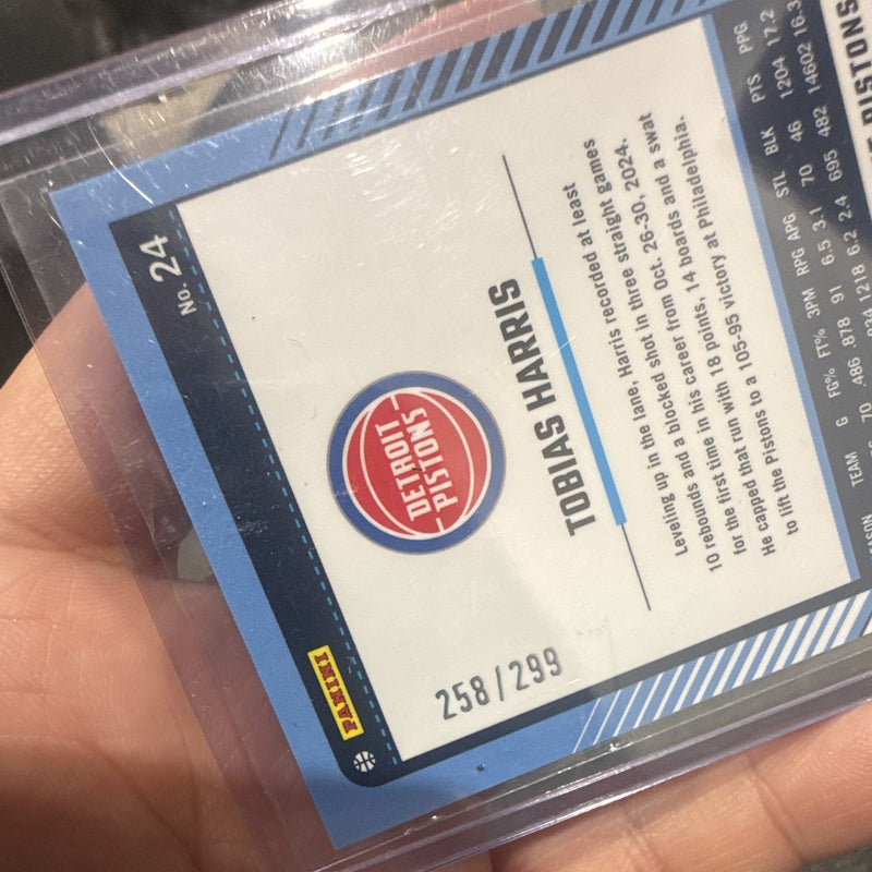 Panini Donruss Optic 2024 25 Tobias Harris Pistons #24 Red /2993