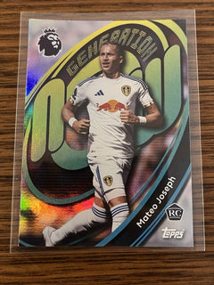 Topps Premier League 2025/26 Generation Now RC #340 Mateo Joseph Leeds United1