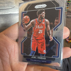 Panini 2021 22 Prizm Joel Embiid Base Set Philadelphia 76ers #1762