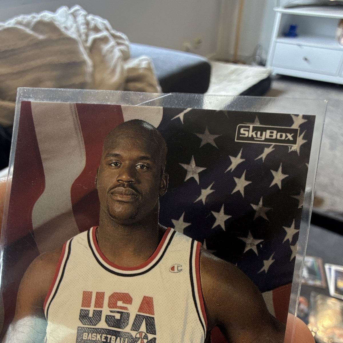 SkyBox 1994 USA Basketball International #67 Shaquille O'Neal Insert2