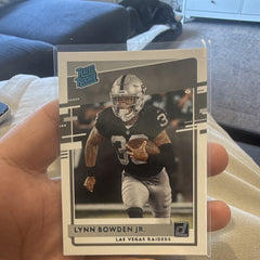 2020 Panini Donruss Rated Rookie #352 Lynn Bowden Jr. Las Vegas Raiders0