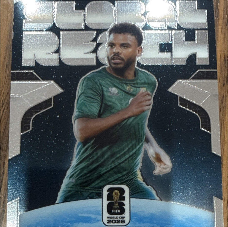 Panini Prizm FIFA World Cup 2026 Stellar Reach Insert No.19 Lyle Foster0
