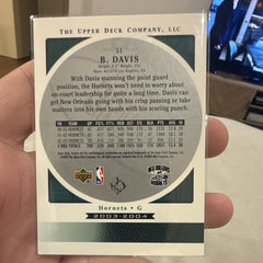 Upper Deck Baron Davis Standing O Insert #51 New Orleans Hornets 2003 041