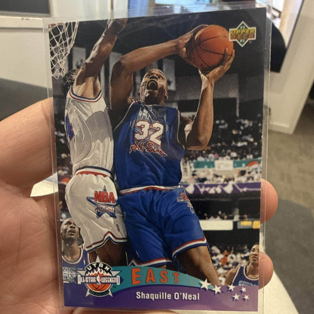 Upper Deck Shaquille O'Neal 1993 Upper Deck All Star Game Insert #424 NBA0