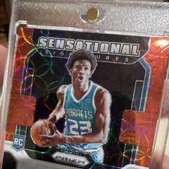 Panini Prizm 2021 22 Kai Jones Rookie Auto Sensational Signatures SS KAI3