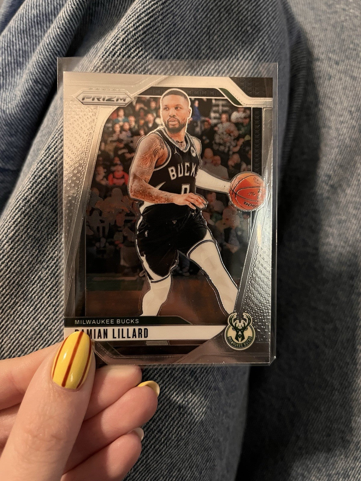 Panini Prizm 2024-25 Damian Lillard Base Milwaukee Bucks #900