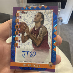 Topps Finest 2024 25 Jaylon Tyson Rookie Finest Auto RC RFA JT 05/990