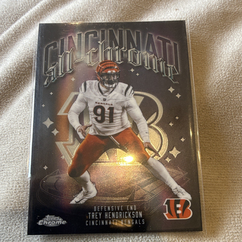 Topps Chrome All-Chrome Trey Hendrickson Cincinnati Bengals ACT-16 20250
