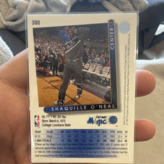 Upper Deck 1993 94 Base Set Shaquille O'Neal Orlando Magic #3001