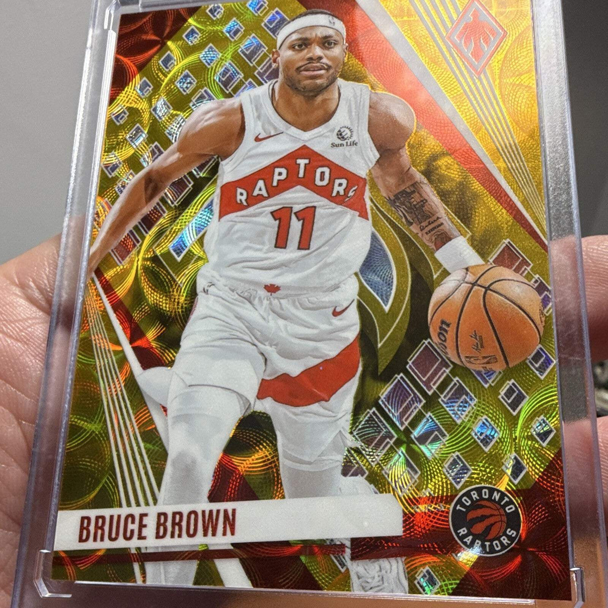Panini Phoenix 2023 24 Bruce Brown Toronto Raptors 76 Serial Numbered 07/102