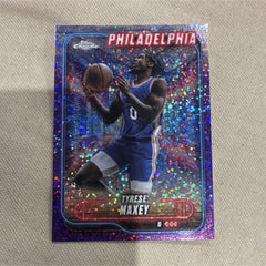 Topps Chrome Tyrese Maxey Hologram Philadelphia 76ers NBA #400