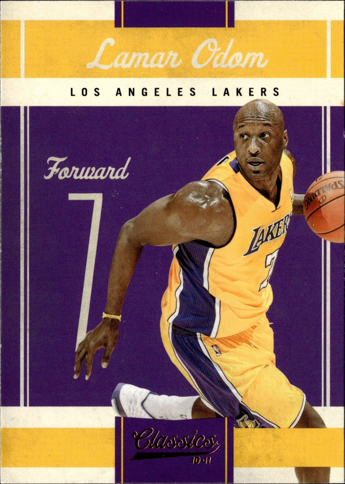 Lamar Odom Base Panini Classics 20 NM0