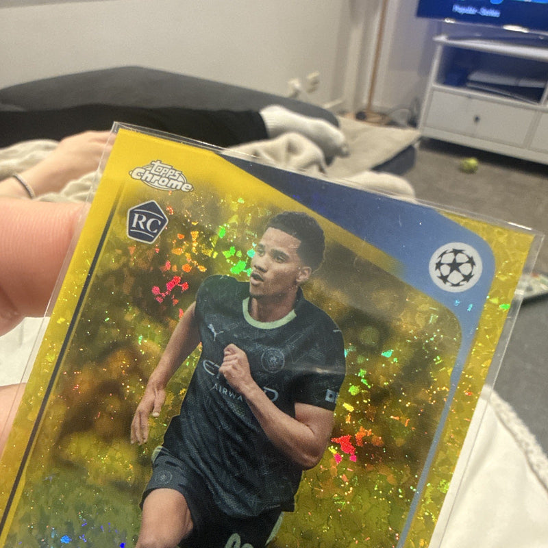 Topps Chrome Divine Mukasa Rookie Gold Refractor /275 UEFA CL 49 114/2752
