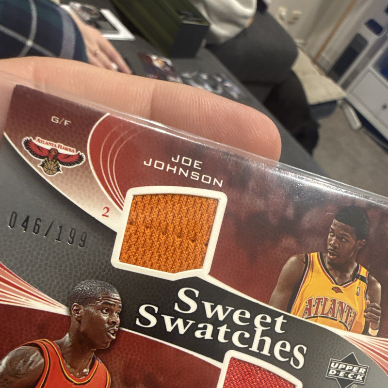 Upper Deck Sweet Shot Sweet Swatches Dual Memo SSD JW 046/1993