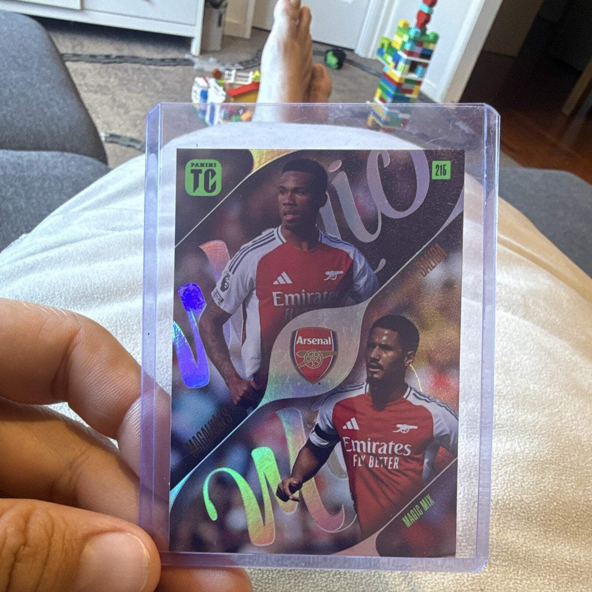 Panini Top Class Premier League Arsenal #216 Gabriel Magalhaes / William Saliba1