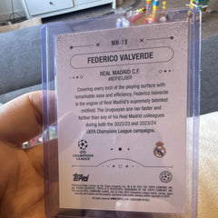 Topps Merlin Mystic Nights Insert Federico Valverde Real Madrid UCL 22/23 MN 191
