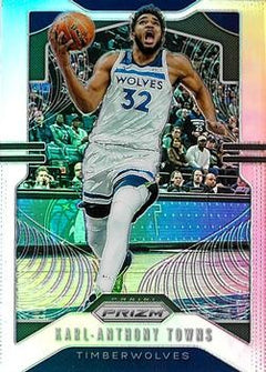 Karl Anthony Towns Prizms Silver Panini Prizm   Prizms Silver 161 NM0