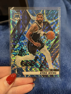 Panini Mosaic 2024 25 Kyrie Irving Prizm #184 Dallas Mavericks0