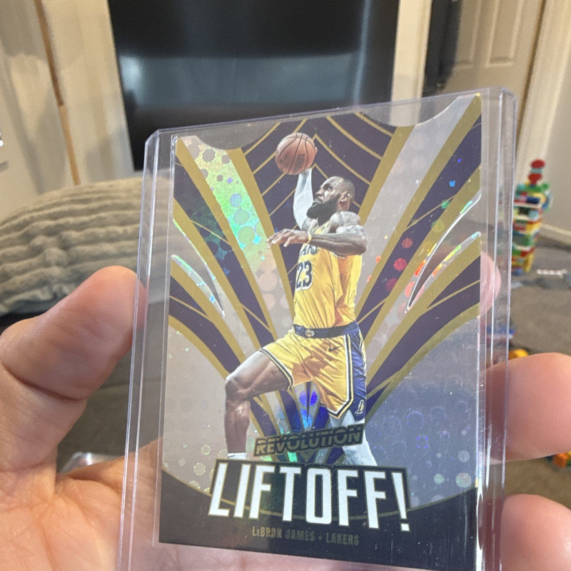 Panini 2023-24 Revolution Basketball Liftoff! #1 LeBron James Lakers Insert0