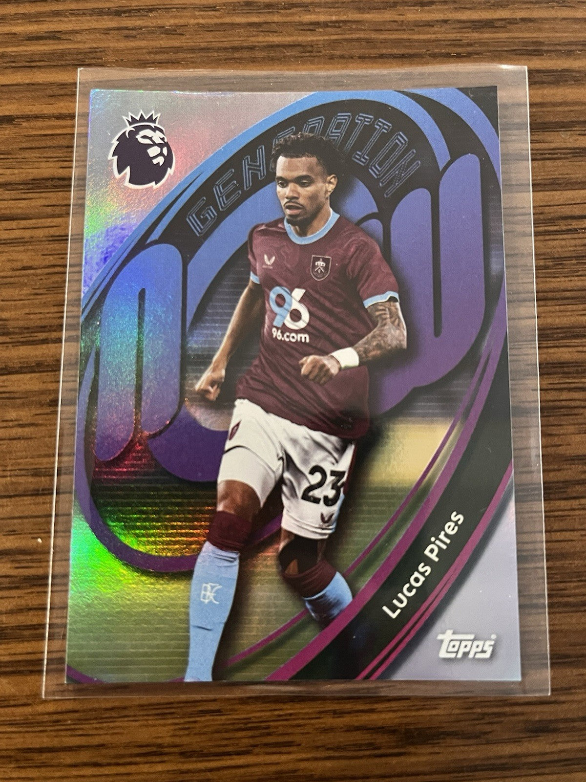 Topps Lucas Pires Generation Now Insert Premier League 322 Burnley 2025/261