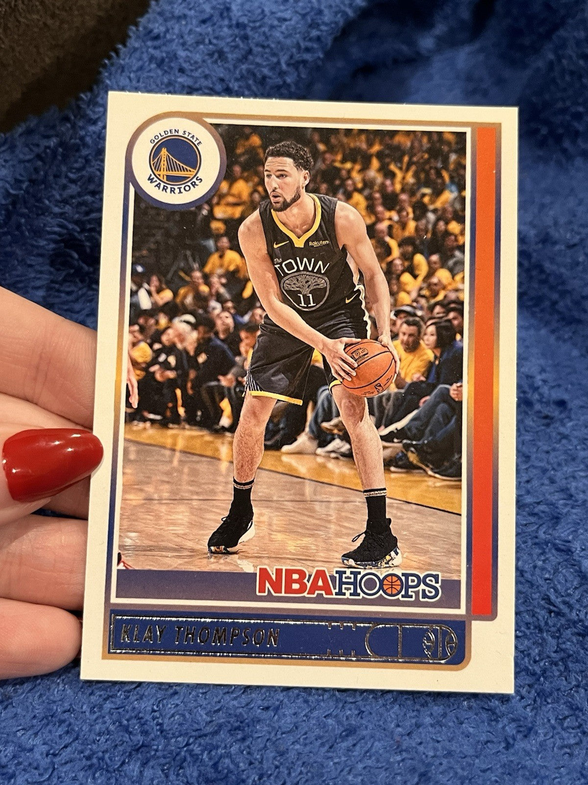Panini Hoops 2021 22 Klay Thompson Base Set Golden State Warriors #80