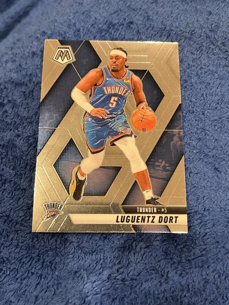 Panini Mosaic 2024 25 Base Set Luguentz Dort Oklahoma City Thunder #250