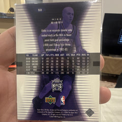 Upper Deck UD Glass 2003 04 Mike Bibby Sacramento Kings #50 Base Set1