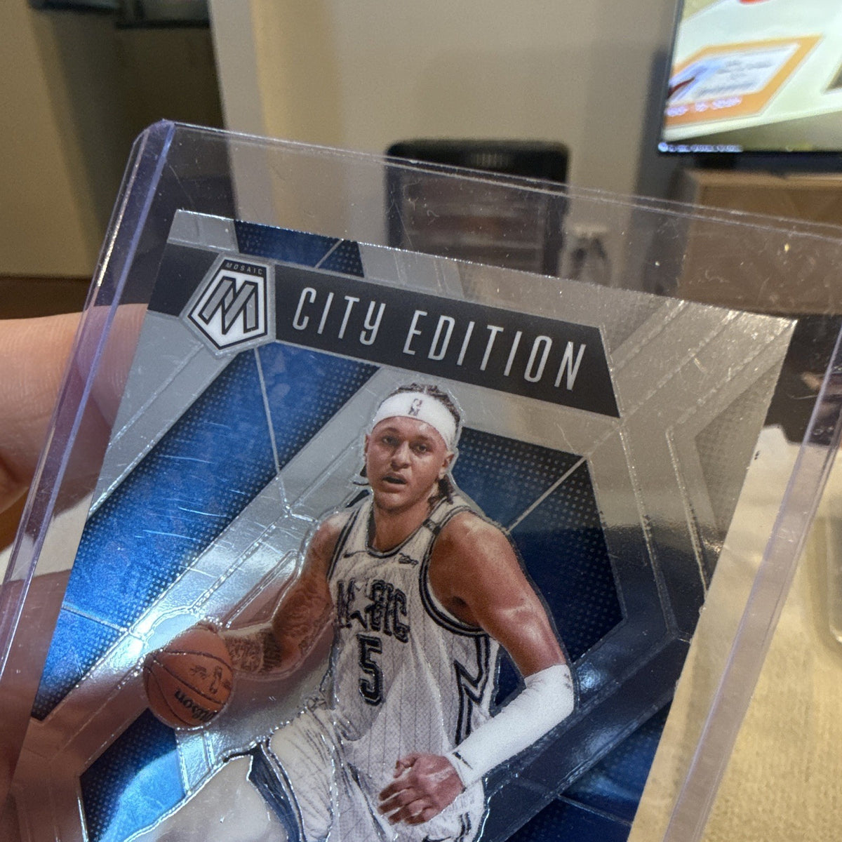 Panini Mosaic 2024 25 City Edition Insert Paolo Banchero Orlando Magic 2832