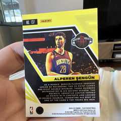 Panini 2022 23 Flux Basketball Alperen Şengün Base Houston Rockets #1371