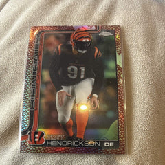 Trey Hendrickson Refractor Topps Chrome NFL Cincinnati Bengals 650