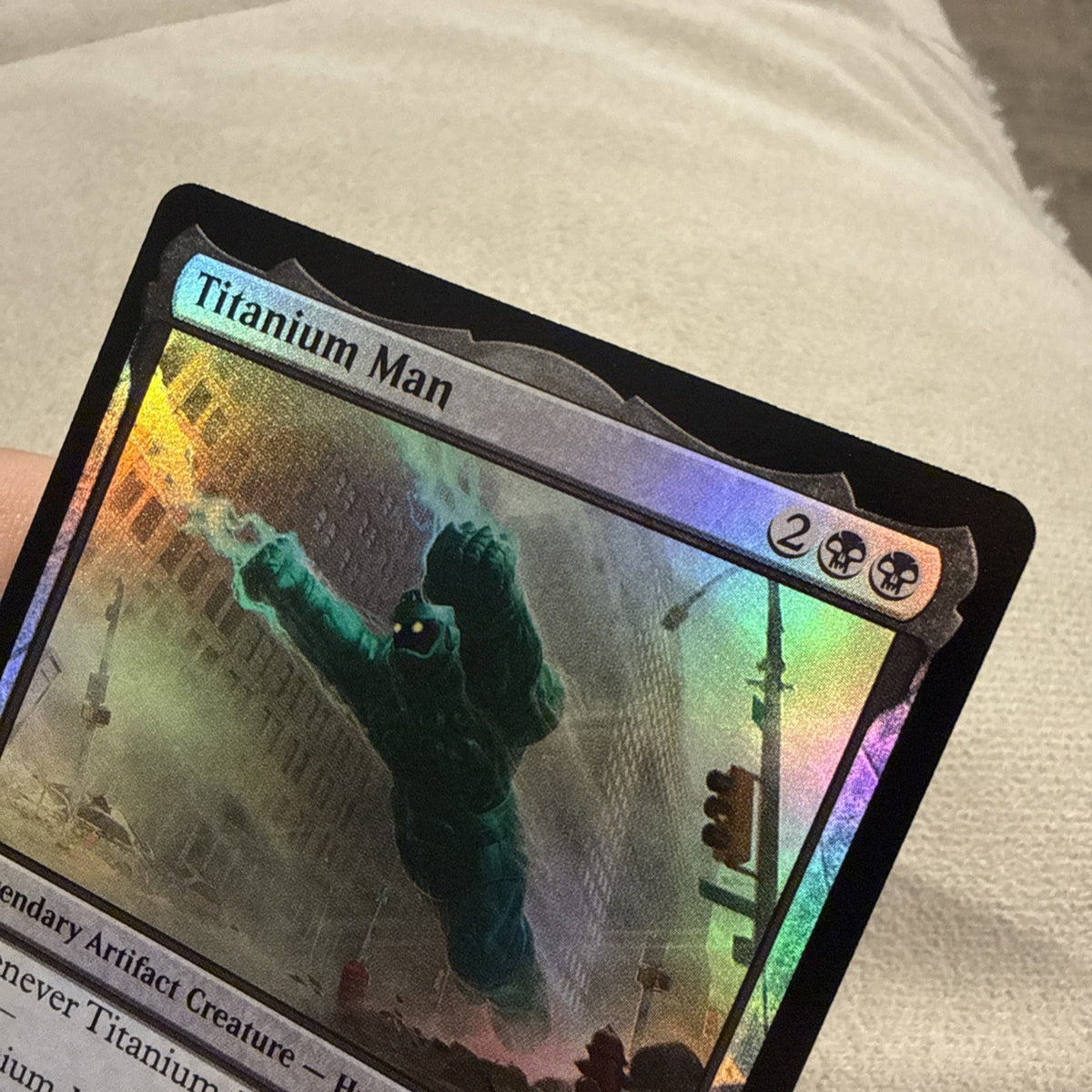 Titanium Man Uncommon Marvel Foil U 0667 Magic: The Gathering MTG2