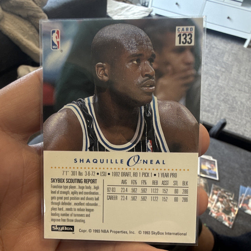 SkyBox Premium Shaquille O'Neal Base Set Orlando Magic 1993 94 #1331