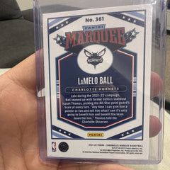 Panini LaMelo Ball Marquee Insert 2021 22 Chronicles Charlotte Hornets 3611