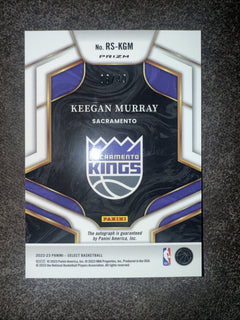 2022 23 Select Keegan Murray Rookie Signatures Auto Blue/493