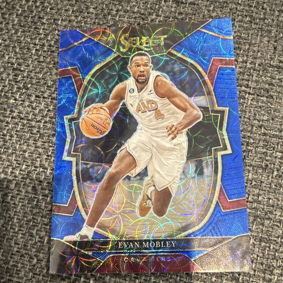 Panini Select 2022 23 Evan Mobley Concourse Prizm #44 Cavaliers 021/2491