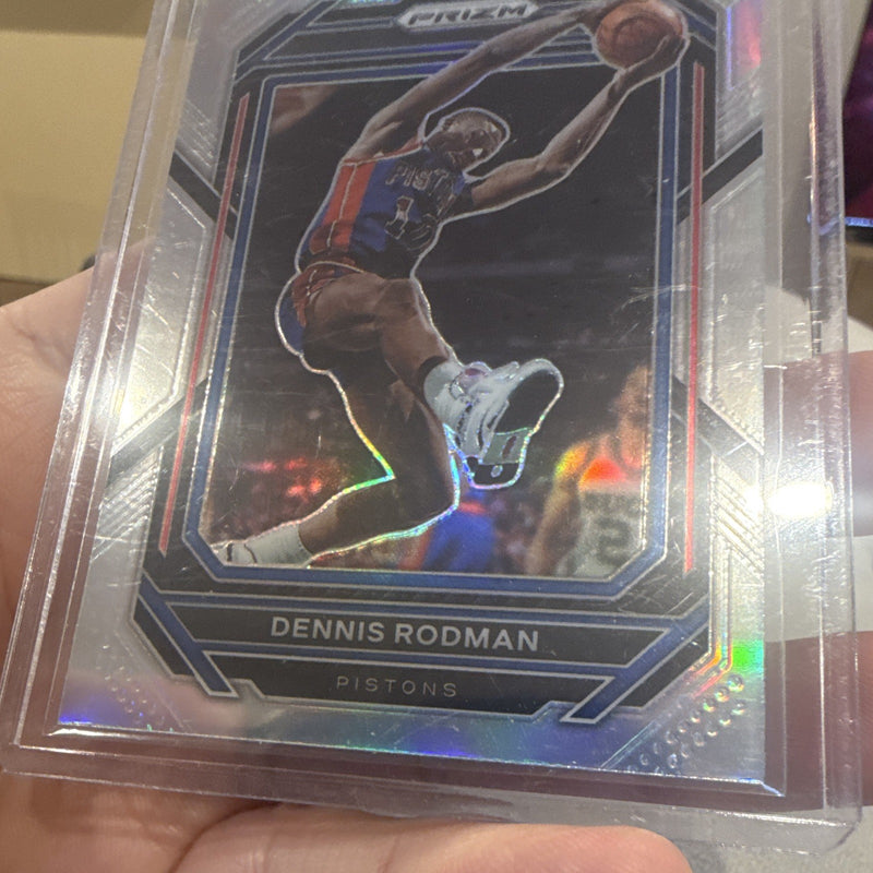 Panini 2022 23 Prizm Basketball Dennis Rodman Insert Detroit Pistons #291 PRIZM3