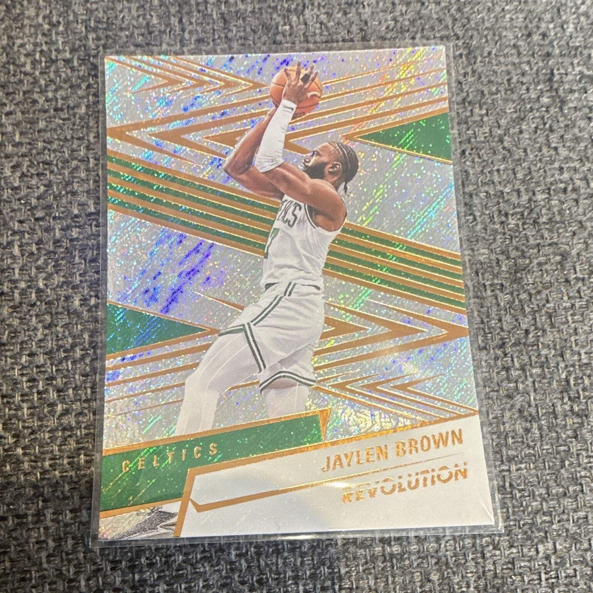 Panini 2024 25 Revolution Jaylen Brown Parallel/Variety Boston Celtics #920