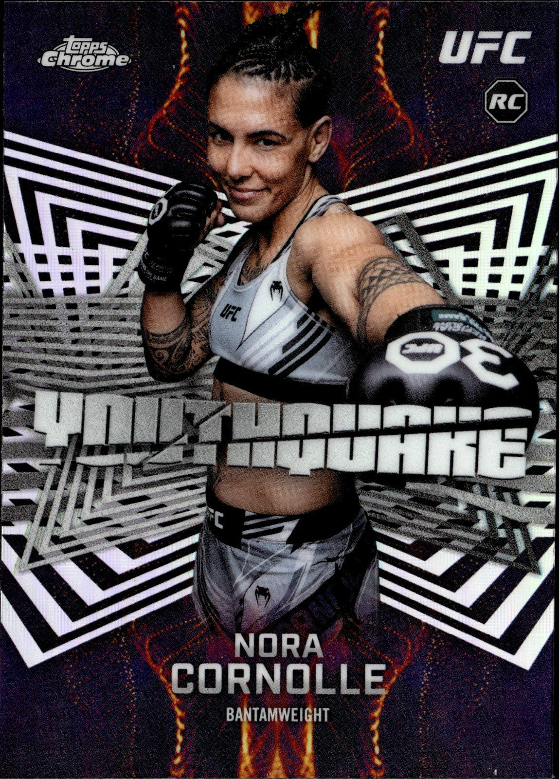 Nora Cornolle Youthquake YQ 4 Topps Chrome UFC   Youthquake NM0